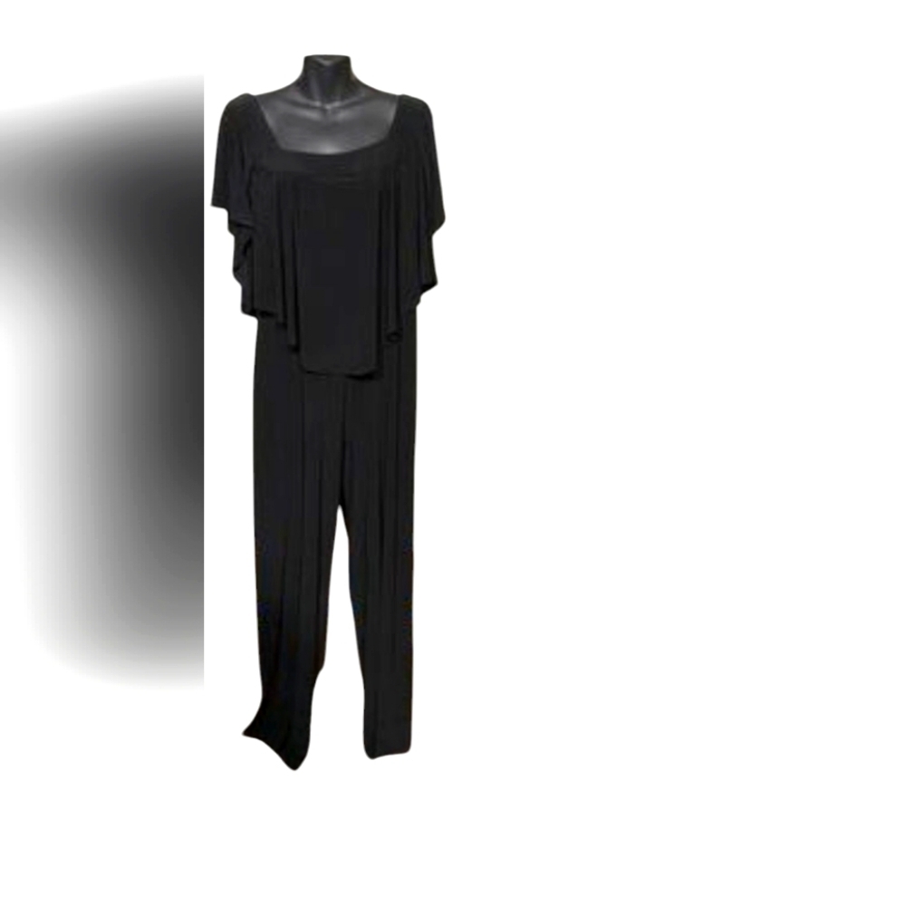 Soho Elegant Black Women's Jumpsuit One Piece XL
